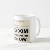 Das Gesetz - Front Kaffeetasse (VorderseiteRechts)