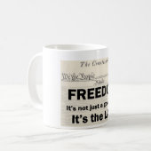 Das Gesetz - Front Kaffeetasse (Vorderseite Links)