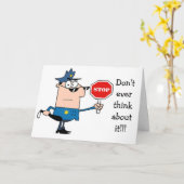 DAS GESETZ HAT GESPROCHEN "HABEN EINEN GLÜCKLICHEN KARTE (Gelbe Blume)