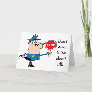 DAS GESETZ HAT GESPROCHEN "HABEN EINEN GLÜCKLICHEN KARTE