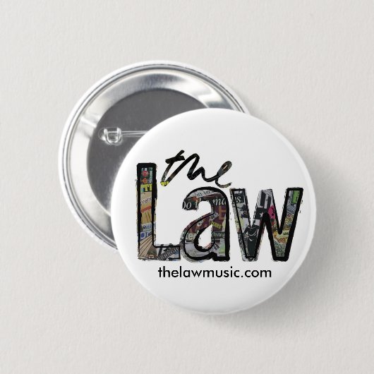 Das Gesetz - Logo - Abzeichen Button (Vorne & Hinten)
