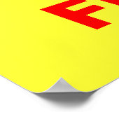 Das Gesetz Poster (Ecke)