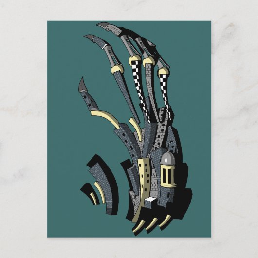 Das Gesetz Postkarte (Vorderseite)