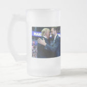 Das Gesetz und die Hillbilly Mattglas Bierglas (Links)