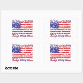 Das Gesetz und die Hillbilly Rechteckiger Aufkleber (Blatt)