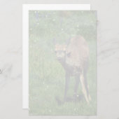 Das Gesicht Briefpapier (Vorne/Hinten)