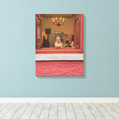 Das Gesicht Brügges Leinwanddruck (Insitu (Holzboden))