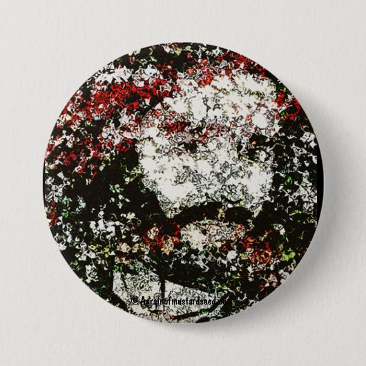 Das Gesicht Christi Button (Vorderseite)