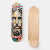 Das Gesicht Christi Skateboard (Vorderseite)