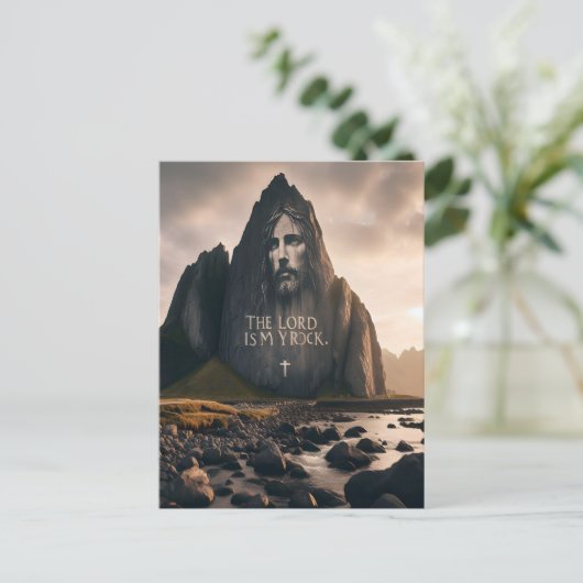 Das Gesicht der Herren auf dem Felsberg Postkarte (Stehend Vorderseite)