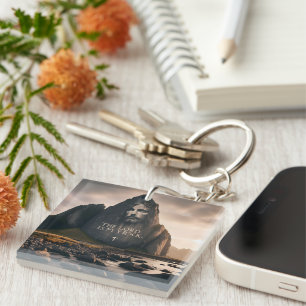 Das Gesicht der Herren auf dem Felsberg Schlüsselanhänger