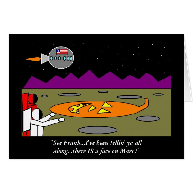 Das Gesicht der Mars (Vorderseite (Horizontal))