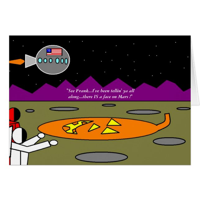 Das Gesicht der Mars (Vorderseite (Horizontal))