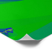 Das Gesicht der Natur Poster (Ecke)