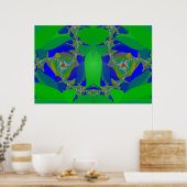 Das Gesicht der Natur Poster (Küche)