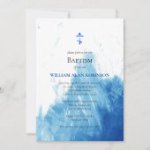 Das Gesicht der orthodoxen Taufe Einladung (Vorderseite)