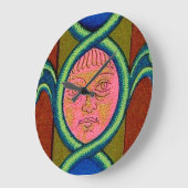 Das Gesicht des 16. Jahrhunderts Große Wanduhr (Winkel)