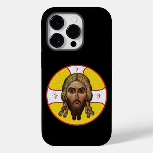 Das Gesicht des christlich-orthodoxen Symbols Case-Mate iPhone Hülle (Rückseite)