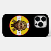Das Gesicht des christlich-orthodoxen Symbols Case-Mate iPhone Hülle (Rückseite (Horizontal))