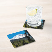 DAS GESICHT DES HÖHENS SHASTA RECHTECKIGER PAPPUNTERSETZER (Vor Ort)