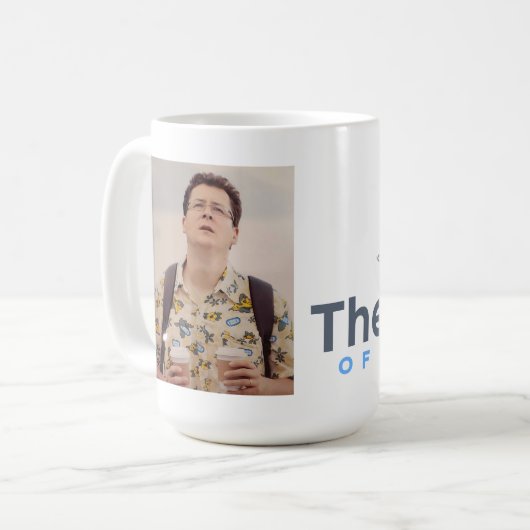 das Gesicht des Kaffees heute Kaffeetasse (Vorderseite Links)