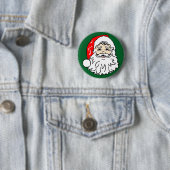 Das Gesicht des Weihnachtsmannes Button (Beispiel)