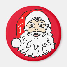 Das Gesicht des Weihnachtsmannes