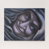 das Gesicht einer alten Hexe Puzzle (Horizontal)