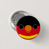 Das Gesicht einer Lila Lory Button (Vorne & Hinten)