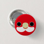 Das Gesicht einer Osterrosella Button (Vorne & Hinten)