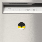 Das Gesicht einer schwarzköpfigen Kaike Magnet (In Situ (Geschirrspüler))