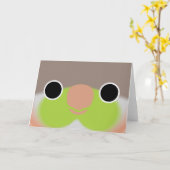 Das Gesicht eines Ananas Karte (Gelbe Blume)