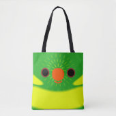 Das Gesicht eines Blattloris Tasche (Vorderseite)