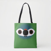 Das Gesicht eines Blaustirnlöfflers Tasche (Vorderseite)