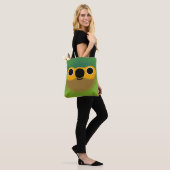 Das Gesicht eines Braunkohlpapageis Tasche (Am Model)