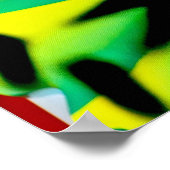 Das Gesicht eines Clown-Posters Poster (Ecke)
