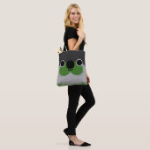 Das Gesicht eines Grünwangenpapageis Tasche (Am Model)