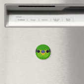Das Gesicht eines Loriketts Magnet (In Situ (Geschirrspüler))