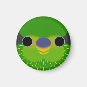 Das Gesicht eines Loriketts Magnet