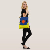 Das Gesicht eines Marigold-Lorikeets Tasche (Am Model)