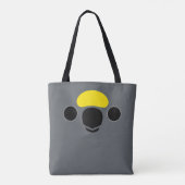 Das Gesicht eines Meyer-Sittichs Tasche (Rückseite)
