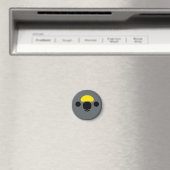 Das Gesicht eines Meyer's Papagei Magnet (In Situ (Geschirrspüler))
