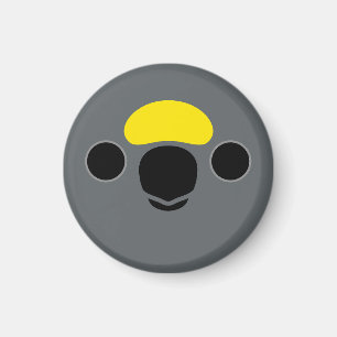 Das Gesicht eines Meyer's Papagei Magnet
