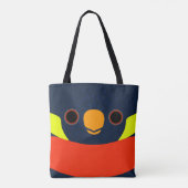 Das Gesicht eines Mitchell-Lorikeets Tasche (Rückseite)
