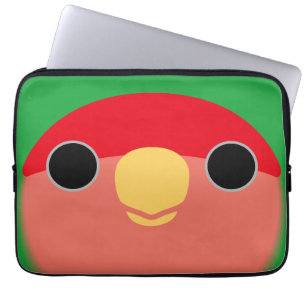 Das Gesicht eines normalen pfirsichfarbenen Lieben Laptopschutzhülle