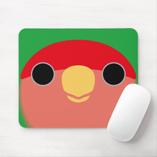 Das Gesicht eines normalen Pfirsichgesichtchen-Lie Mousepad (Mit Mouse)
