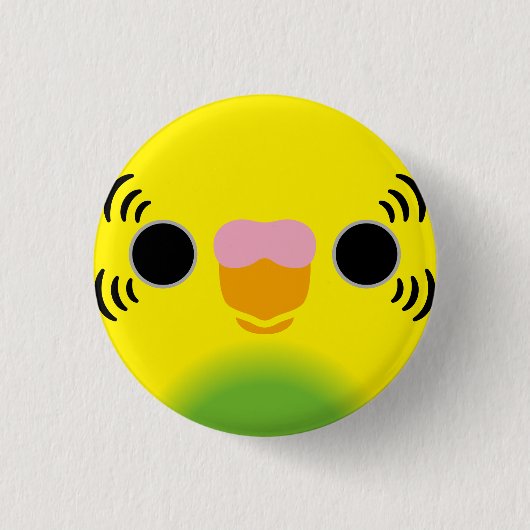 Das Gesicht eines rezessiven Zahlhaushalts Button (Vorderseite)