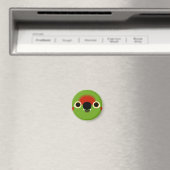 Das Gesicht eines Rothalbflügels Magnet (In Situ (Geschirrspüler))