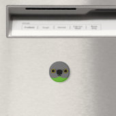 Das Gesicht eines Senegal-Papagei Magnet (In Situ (Geschirrspüler))