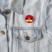 Das Gesicht eines Westerns Rosella Button (Beispiel)